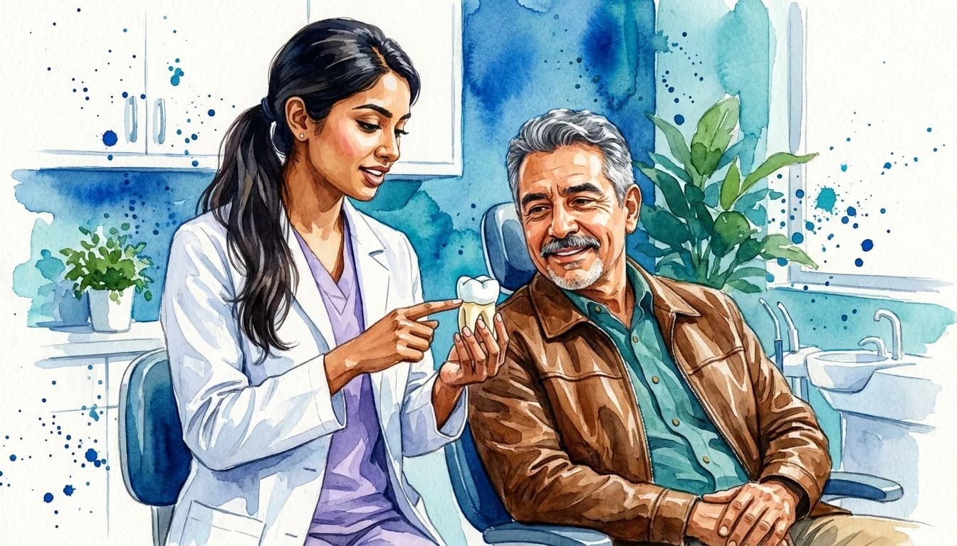 Root Canal And Crown