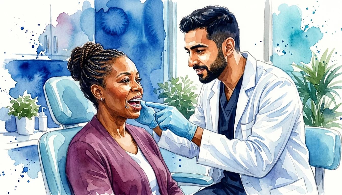 Braces with Surgical Hooks: Preparing for Jaw Surgery