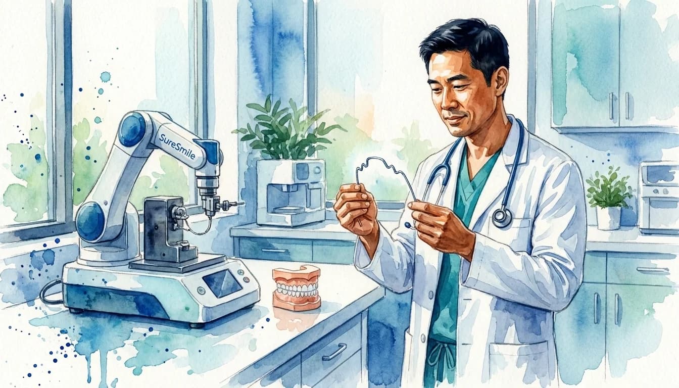 SureSmile: Robot-Bent Wires for Precision Orthodontics