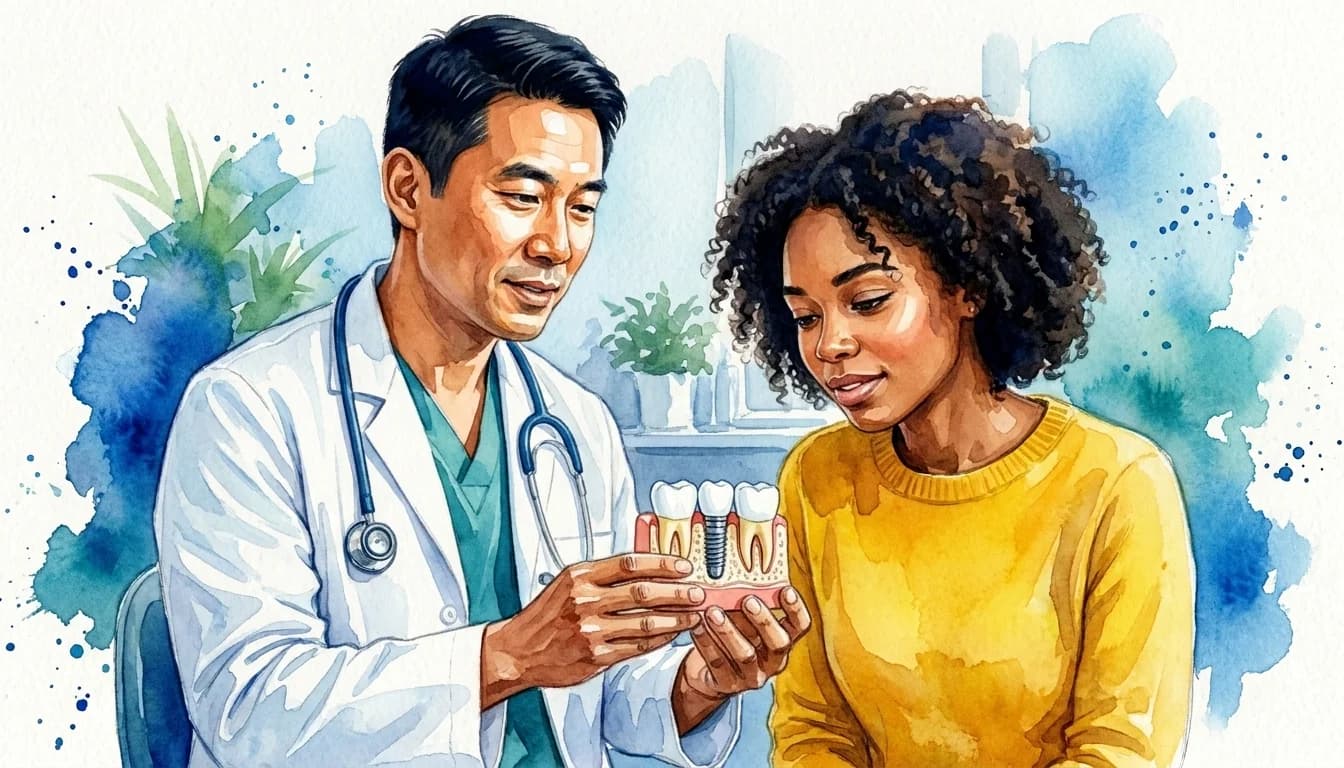 Dental Implant for a Back Tooth: Replacing a Missing Molar
