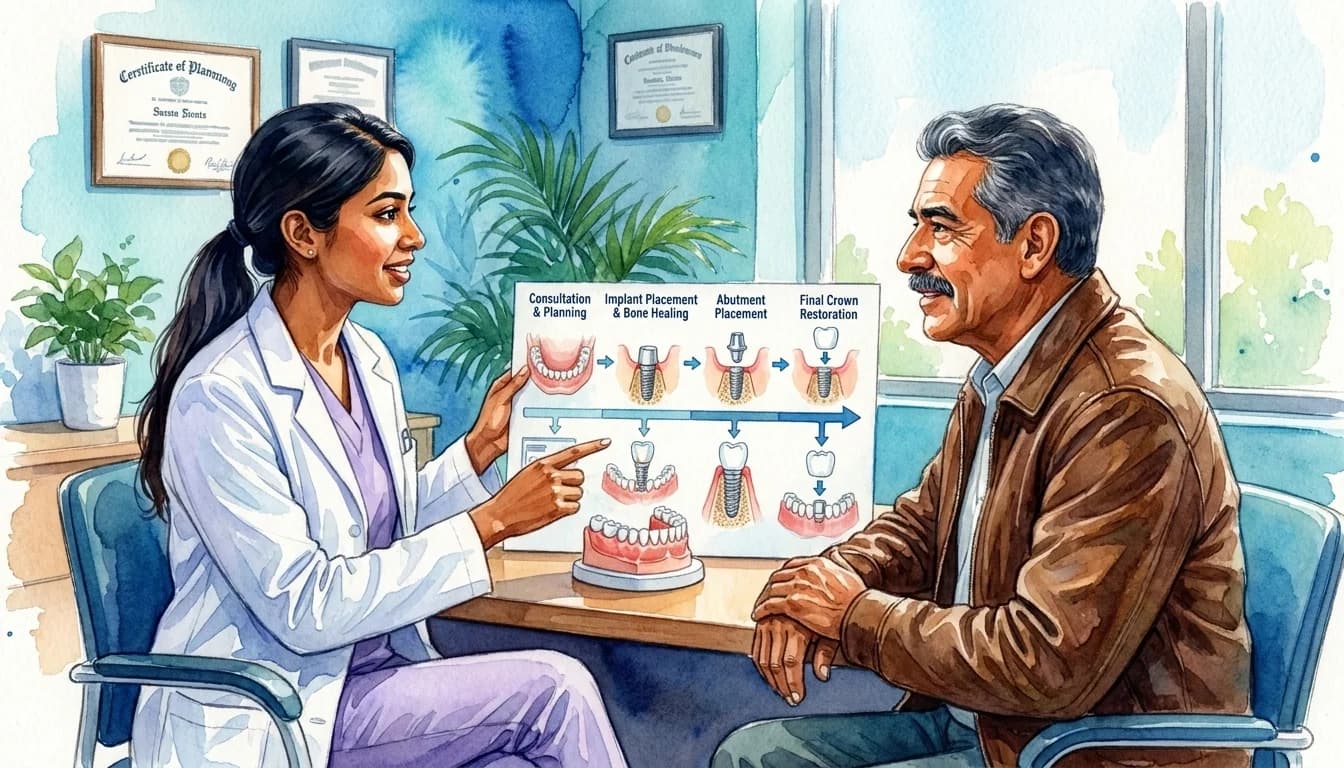 Dental Implant Process Timeline: From Consultation to Final Crown