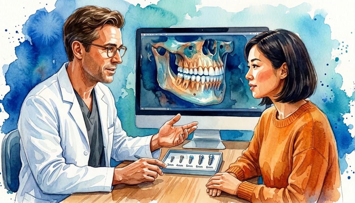 Types of Dental Implant Screws: Sizes, Designs, and How They Are Chosen